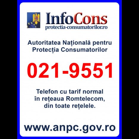 Indicator pentru autoritatea nationala pentru protectia consumatorilor